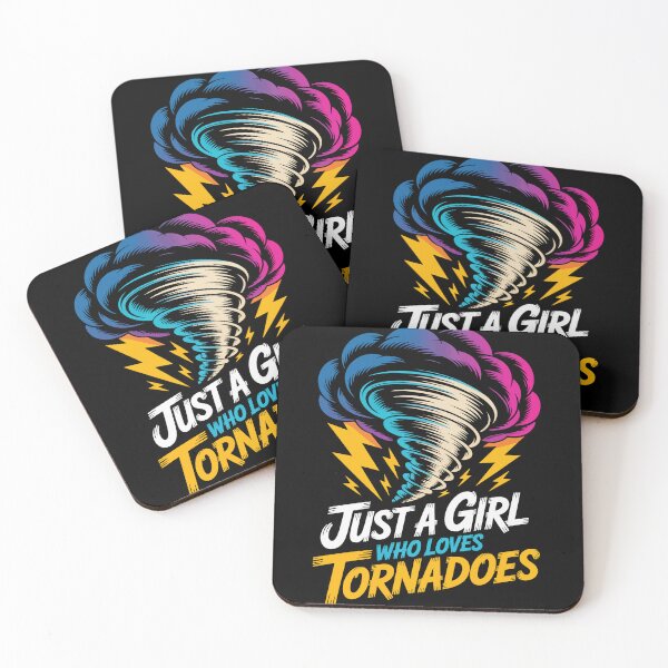 Item preview, JUST A GIRL WHO LOVES TORNADOES designed and sold by jkrphoto.