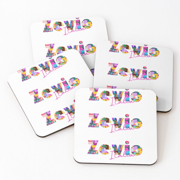 Item preview, Zevio, Verona, Italy, Italia, colorful typography design for travellers designed and sold by Wanderful-roads.