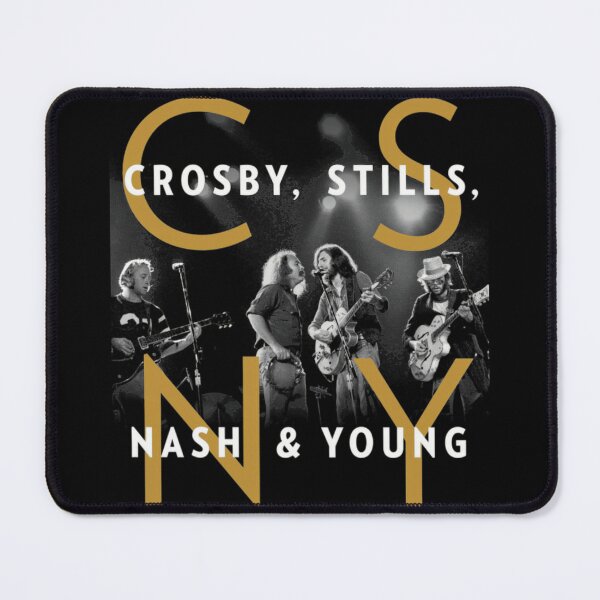 Item preview, Crosby Stills Nash Young Classic Rock Collage Design designed and sold by Wernermathilda.