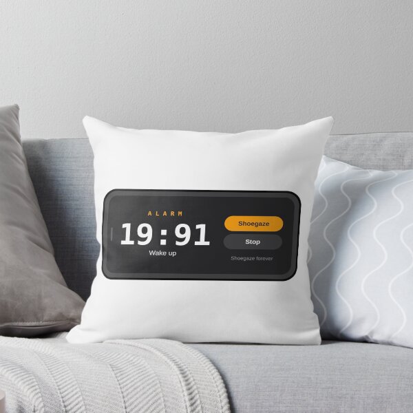 Item preview, Shoegaze alarm designed and sold by NinetiesWorld.