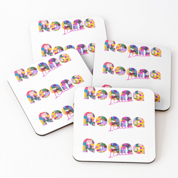 Item preview, Roana, Vicenza, Italy, Italia, colorful typography design for travellers designed and sold by Wanderful-roads.