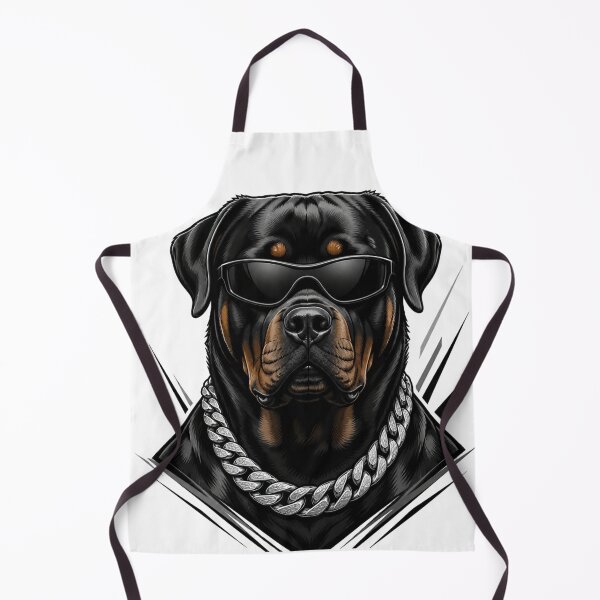 Item preview, Alpha Rottweiler Chain Sunglasses Streetwear Dog Art designed and sold by gushtera.