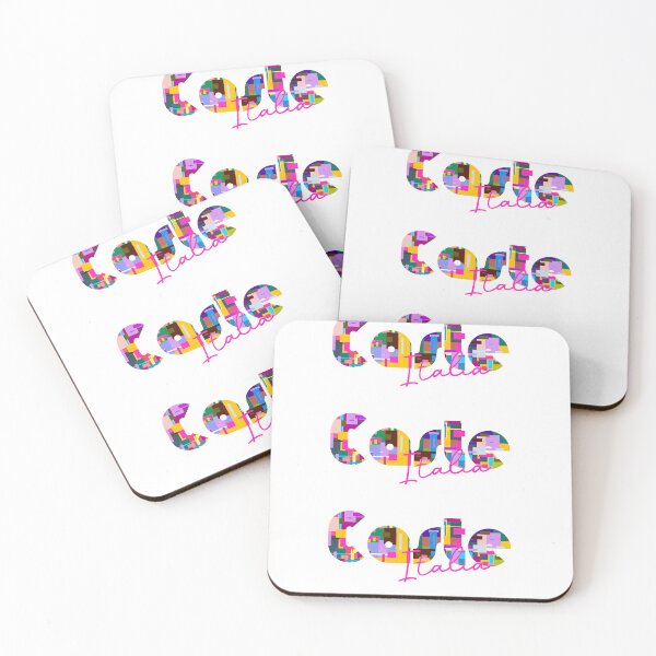 Item preview, Castè, Riccò del Golfo di Spezia, Italy, Italia, colorful typography design for travellers designed and sold by Wanderful-roads.