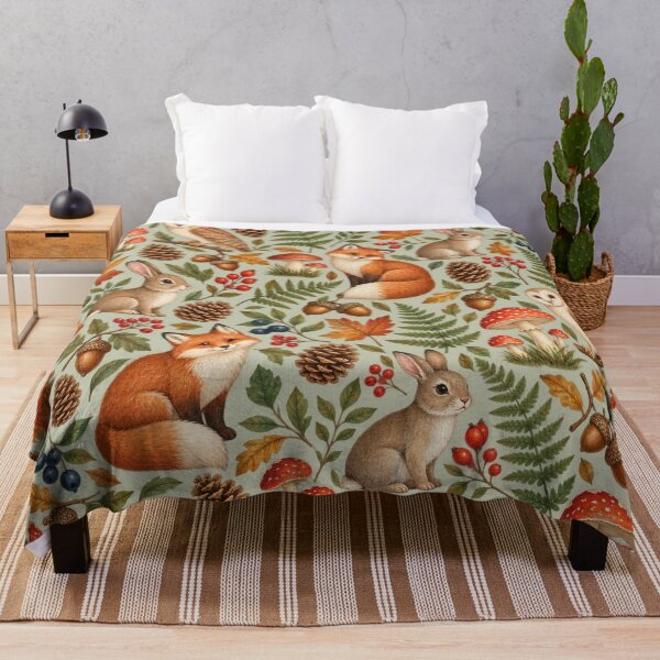 Item preview, Enchanted Autumn Woodland – Vintage Forest Animals designed and sold by MetaModel Editions.