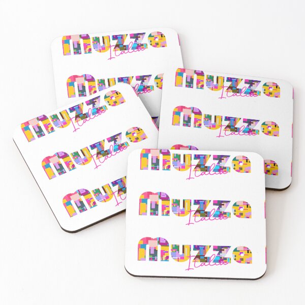 Item preview, Muzza, Tavazzano con Villavesco, Italy, Italia, colorful typography design for travellers designed and sold by Wanderful-roads.