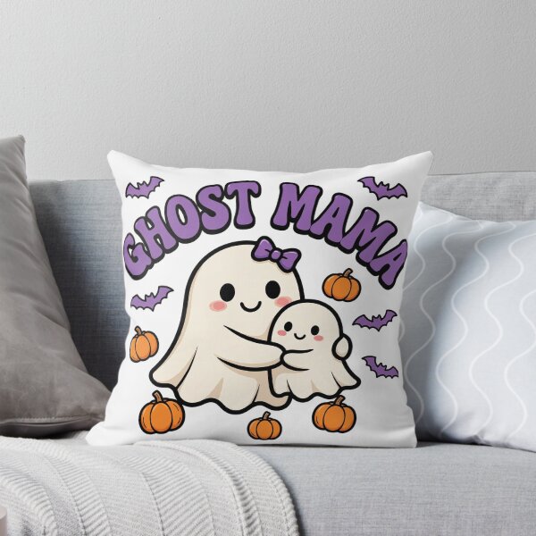 Item preview, Ghost Mama Funny Halloween Shirt - Cute Ghost Mom and Baby Tee designed and sold by Gurrteg.