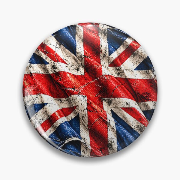 Item preview, Distressed Union Jack Flag – Vintage British Flag UK T-Shirt designed and sold by RG3D Project .