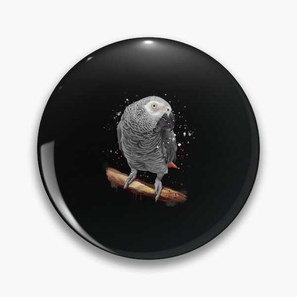 Item preview, African Grey Parrot Psittacus Bird (23) designed and sold by William Grey.