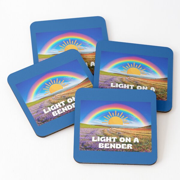 Item preview, A Rainbow - Light on a Bender. designed and sold by MPC-Mince-Pies.