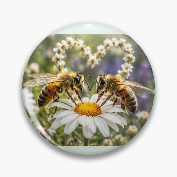 Item preview, Daisy Bee Heart Meadow designed and sold by MushArtist.
