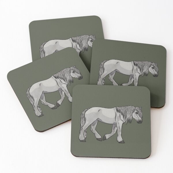 Item preview, Flea Bitten Grey Percheron designed and sold by Old Water Cryptid .