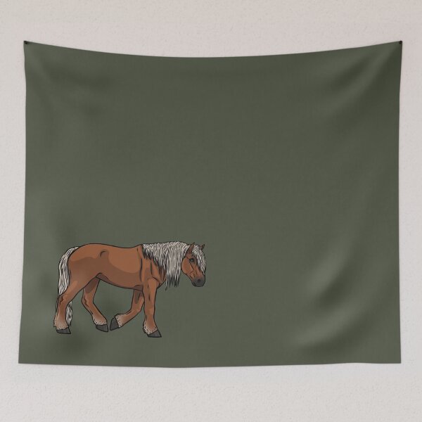 Item preview, Flaxen Chestnut Percheron designed and sold by Old Water Cryptid .