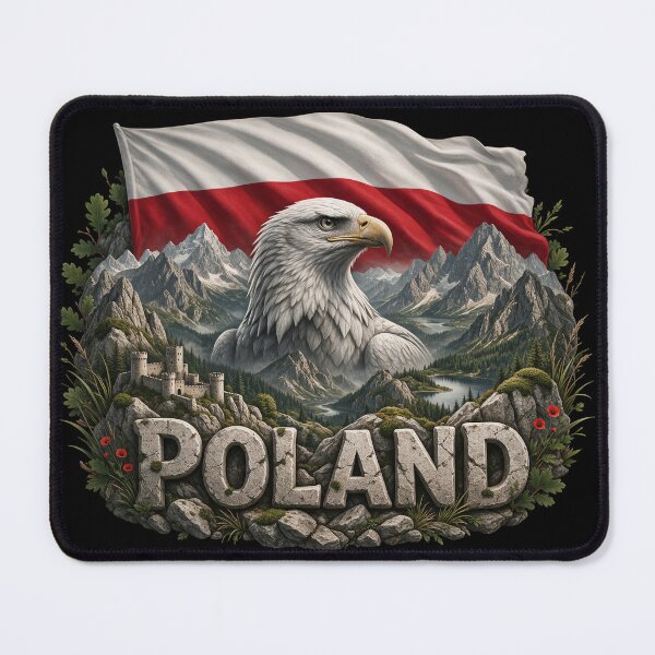 Item preview, Poland Heritage – White Eagle & Tatra Emblem designed and sold by FlagX.