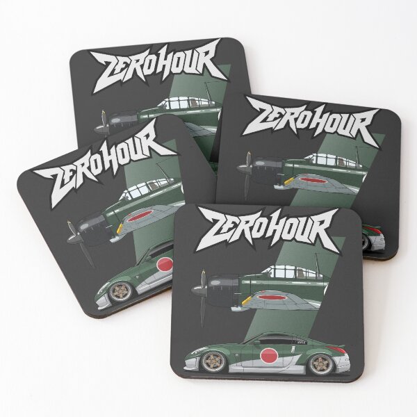 Item preview, Mitsubishi A6M Zero & Nissan 350Z – Japanese Engineering Art designed and sold by BronArtworks.