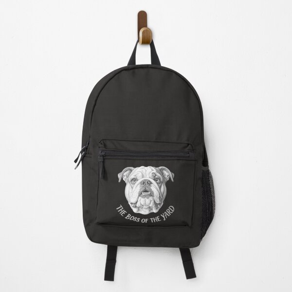 Item preview, BULLDOG: THE BOSS OF THE YARD Silver designed and sold by The best online style shop.