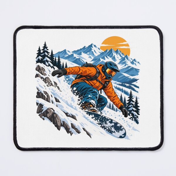 Item preview, Freeride snowboarding for powder riders designed and sold by HandicraftArt.
