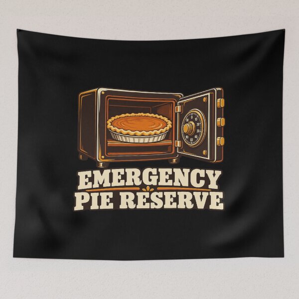 Item preview, Emergency Pie Reserve Funny Thanksgiving designed and sold by AMICO77.