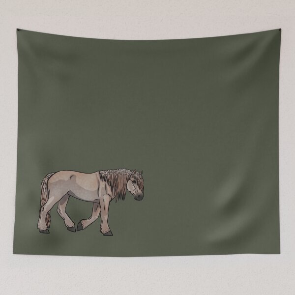 Item preview, Rose Grey (Chestnut) Percheron designed and sold by Old Water Cryptid .