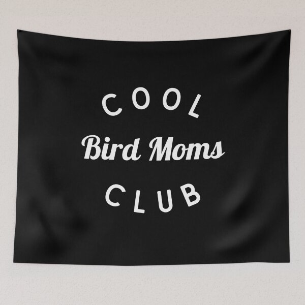Item preview, Cool Bird Moms Club Shirt, Bird Mother Shirt designed and sold by Sleepy Cat Design.