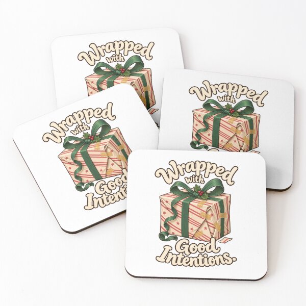 Item preview, Funny Christmas Gift: Wrapped with Good Intentions designed and sold by PanaddaArtStudio.