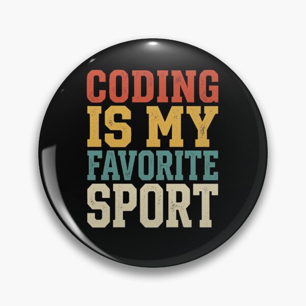 Item preview, Coding Is My Favorite Sport Programmer Humor Software Developer Coder Computer Science Coding Geek Tech Nerd designed and sold by designstoriesMK.