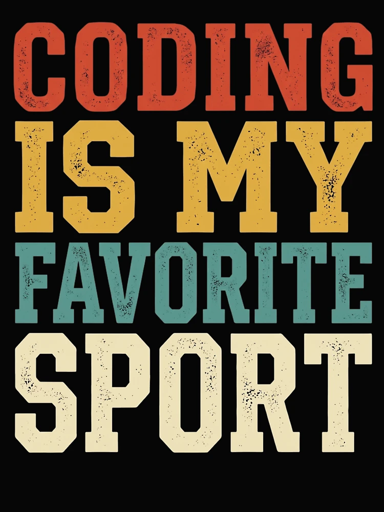 Thumbnail 4 of 4, Boxy T-Shirt, Coding Is My Favorite Sport Programmer Humor Software Developer Coder Computer Science Coding Geek Tech Nerd designed and sold by designstoriesMK.