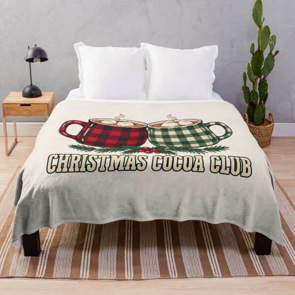 Item preview, Christmas Cocoa Club Plaid Mugs designed and sold by AMICO77.