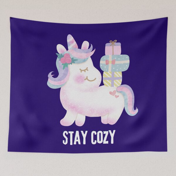 Item preview, Cute Unicorn Merry Christmas Santa Hat - Holiday Kids & Girls Gift designed and sold by stormk10.