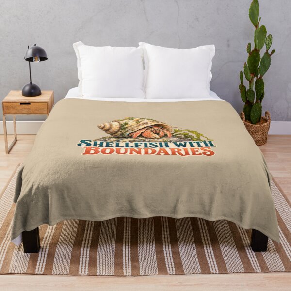 Item preview, Shellfish with Boundaries – Hermit Crab designed and sold by VioVibe.