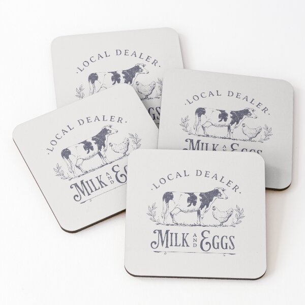 Item preview, Local Milk & Eggs Dealer designed and sold by Gunners Inspirations.