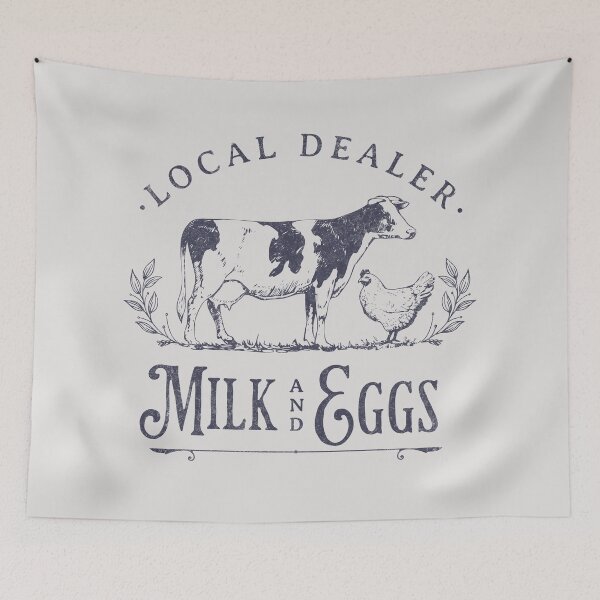 Item preview, Local Milk & Eggs Dealer designed and sold by Gunners Inspirations.