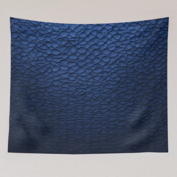 Item preview, Dark Blue Scaly Pattern  designed and sold by shelteredinside.