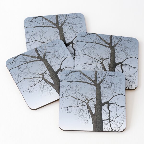 Item preview, Bare Tree Branches Symmetrical Gothic Nature Pattern designed and sold by PicturePick.