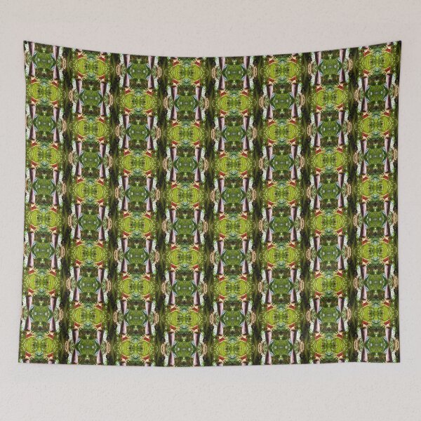 Item preview, Exotic Banana Flower Symmetrical Nature Art designed and sold by PicturePic.