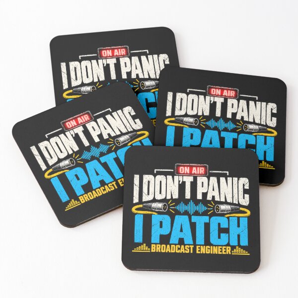 Item preview, I Don’t Panic I Patch – Broadcast Engineer designed and sold by amndro.
