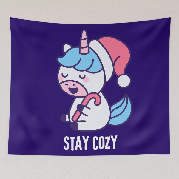 Item preview, Cute Unicorn Merry Christmas Santa Hat - Holiday Kids & Girls Gift designed and sold by stormk10.