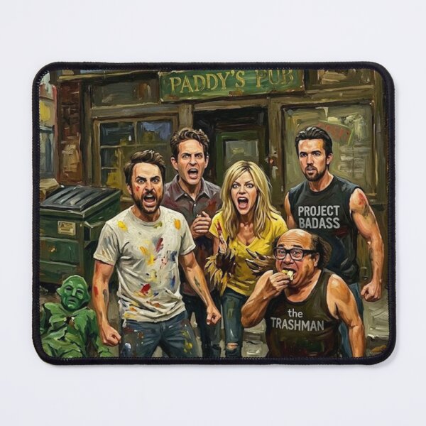 Item preview, It's Always Sunny in Philadelphia Fine Art Tribute designed and sold by Art's Diner.