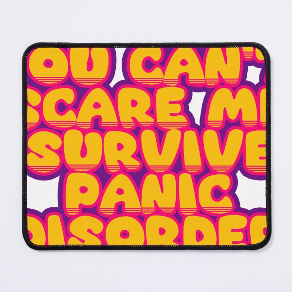 Item preview, You Can't Scare Me, I Survived Panic Disorder – Funny Survivor Saying designed and sold by TheIconSmith.