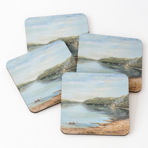 Item preview, The River Dart at Dittisham Devon UK designed and sold by Mackenzie Moulton International Artist .