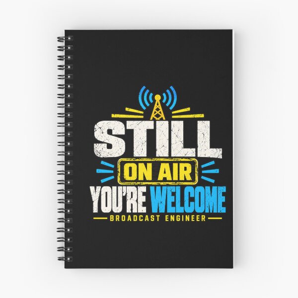 Aperçu de l'œuvre Toujours à l'antenne ! Bienvenue – Ingénieur de diffusion créée et vendue par amndro.