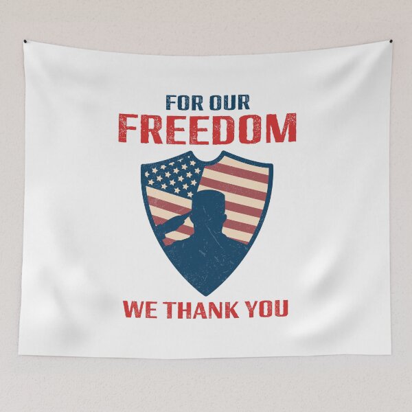 Item preview, For Our Freedom - We Thank You designed and sold by lovewhatyoudo.