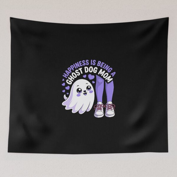 Item preview, HAPPINESS IS BEING A GHOST DOG MOM designed and sold by jkrphoto.