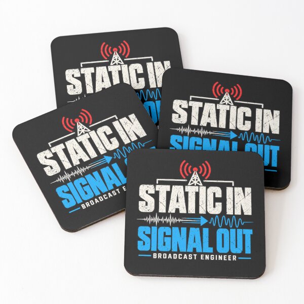 Item preview, Static In Signal Out – Broadcast Engineer designed and sold by amndro.