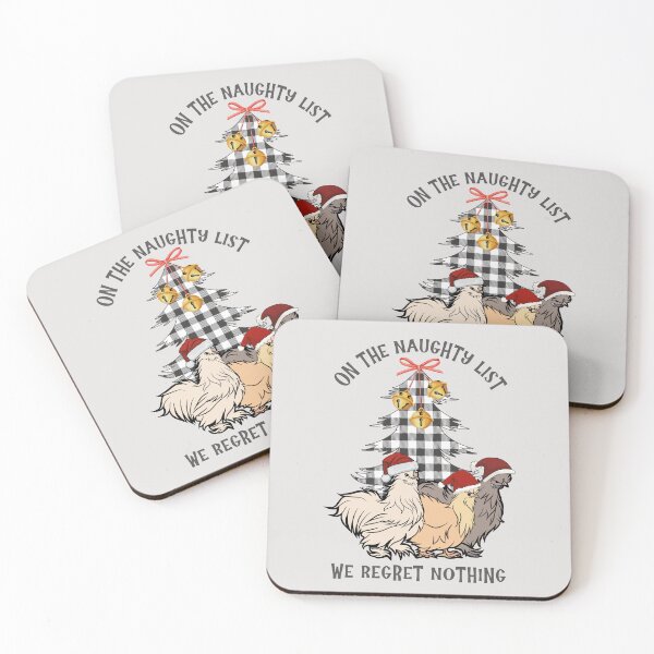 Item preview, Farm Core Silkie Chickens Christmas designed and sold by Gunners Inspirations.