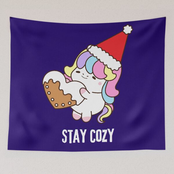 Item preview, Cute Unicorn Merry Christmas Santa Hat - Holiday Kids & Girls Gift designed and sold by stormk10.