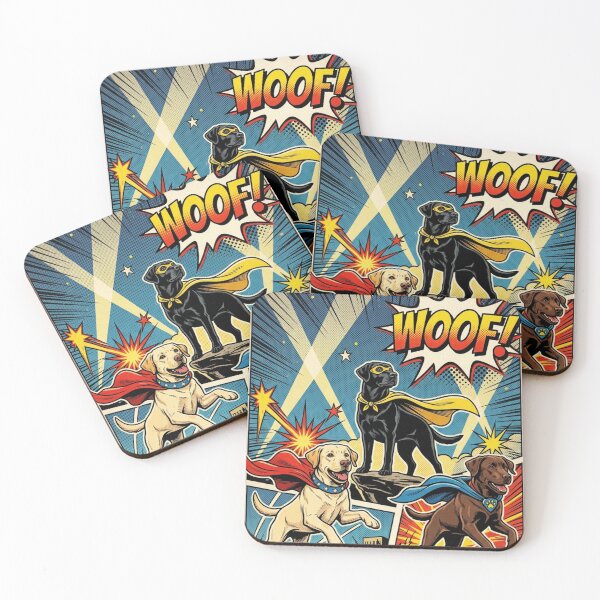 Item preview, Super Labs – Labrador Superheroes Comic designed and sold by Goodthingstree.