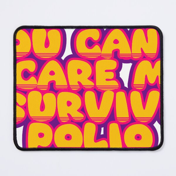 Item preview, You Can't Scare Me, I Survived Polio – Funny Survivor Saying designed and sold by TheIconSmith.