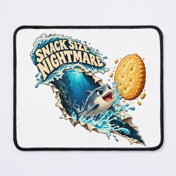Item preview, Snack Size Nightmare Tiny Shark designed and sold by Pixdot.