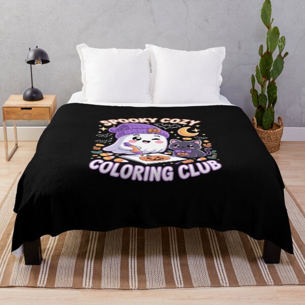 Item preview, SPOOKY COZY COLORING CLUB designed and sold by jkrphoto.
