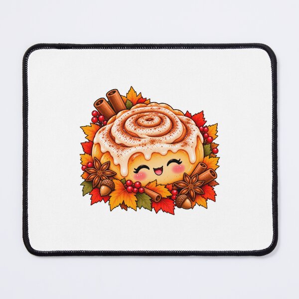 Item preview, Cute Autumn Cinnamon Roll designed and sold by Seasons & Reasons.